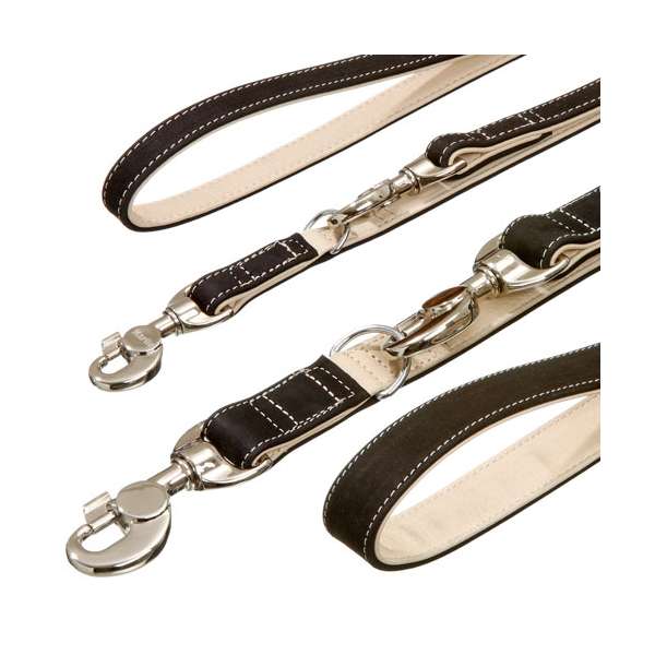 Karlie Buffalo Ultra Führleine - Schwarz/Hellbeige