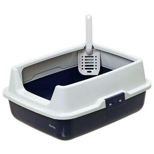 Karlie K-Cat 2 Katzentoilette mit extra hohem Rand