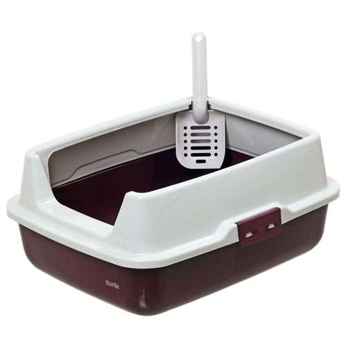 Karlie K-Cat 2 Katzentoilette mit extra hohem Rand