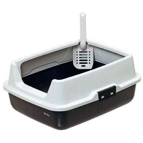 Karlie K-Cat 2 Katzentoilette mit extra hohem Rand