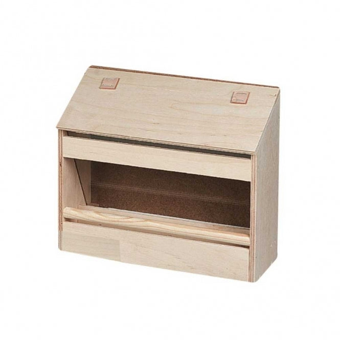 Karlie Flamingo Futterkrippe aus Holz für Vögel