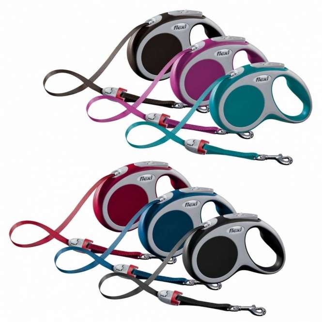 Flexi VARIO Gurt-Roll-Leine - Größe S, 5m/bis 15kg