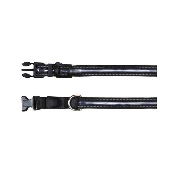 Trixie Flash + Reflect Halsband - Schwarz