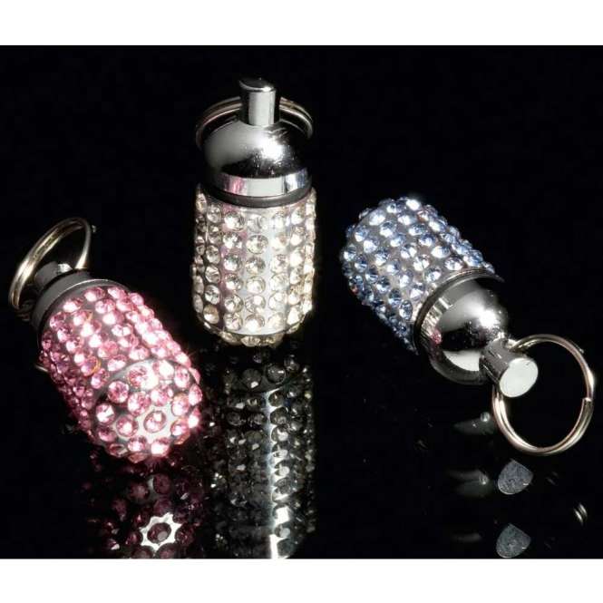 Karlie Adresstube Pretty Silber mit Strass - klein