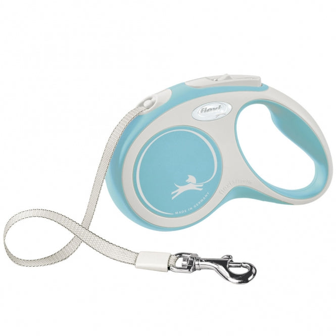 FLEXI Rollleine New COMFORT Gurt - 5m, bis 15kg