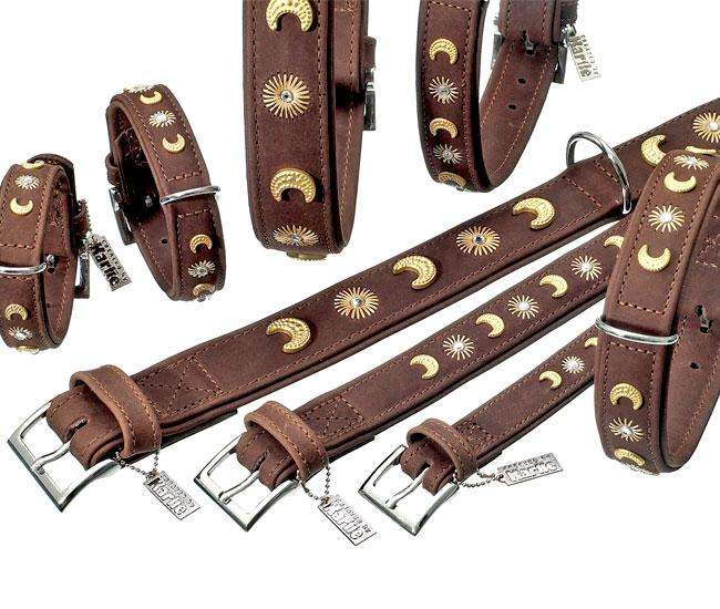 Karlie BUFFALO DÉCO Halsband MOND - Braun