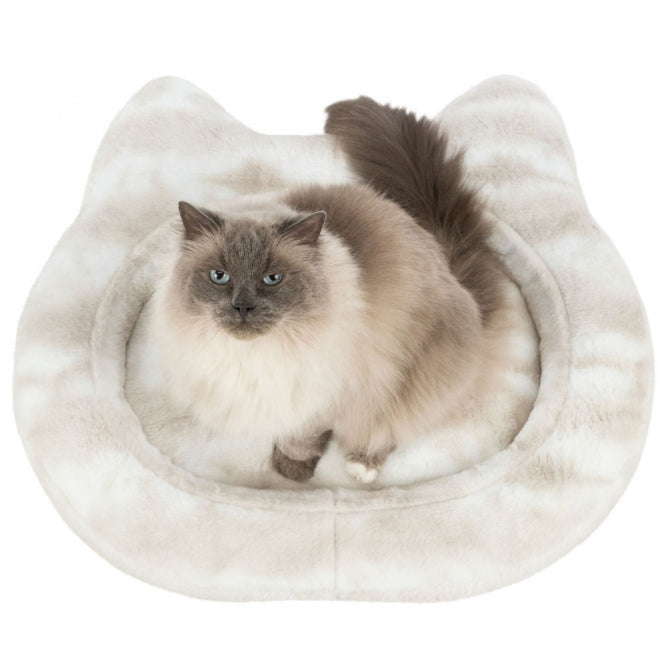 Trixie Katzenbett Nelli - weiß-taupe