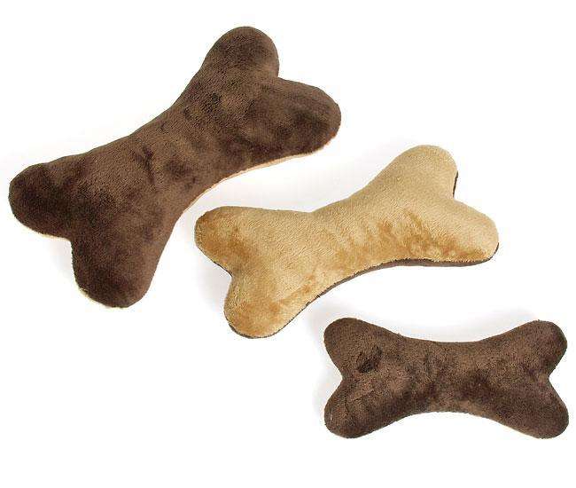 Karlie SENIOR DOG TOY Plüsch-Knochen