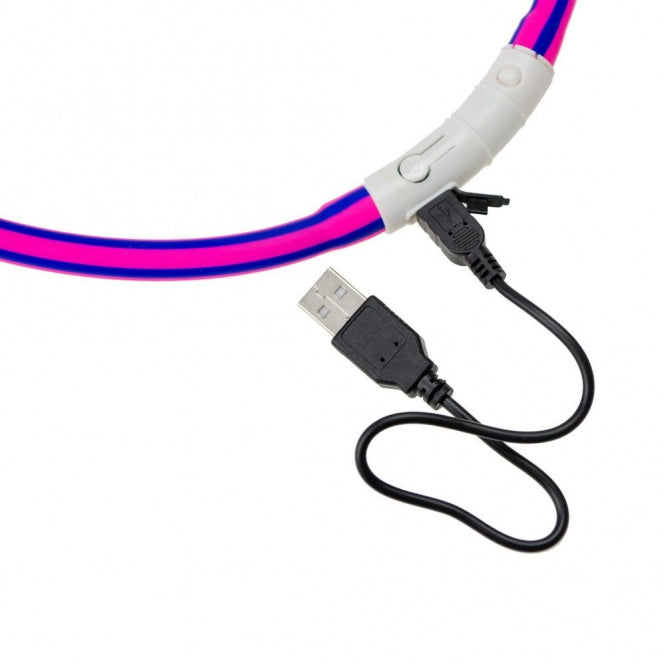 Karlie Visio Light LED-Leuchtschlauch mit USB - Gestreift