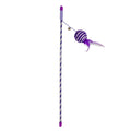 Duvoplus Cat Toy Spielangel Catchy Glitzerball - violett