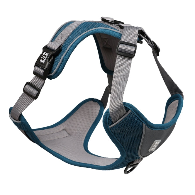 Duvoplus EXPLOR Ultimate Fit No-Pull-Geschirr - petrol blue