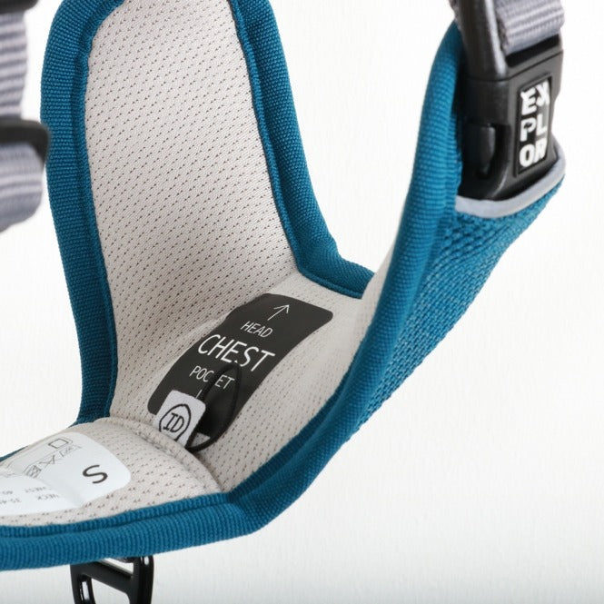Duvoplus EXPLOR Ultimate Fit No-Pull-Geschirr - petrol blue