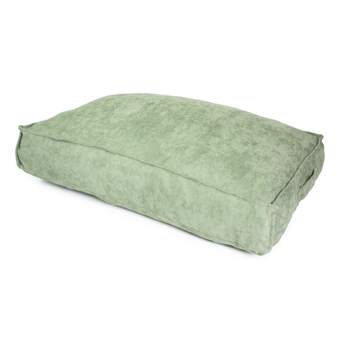 Duvoplus Kissen Velvet rechteckig - grün