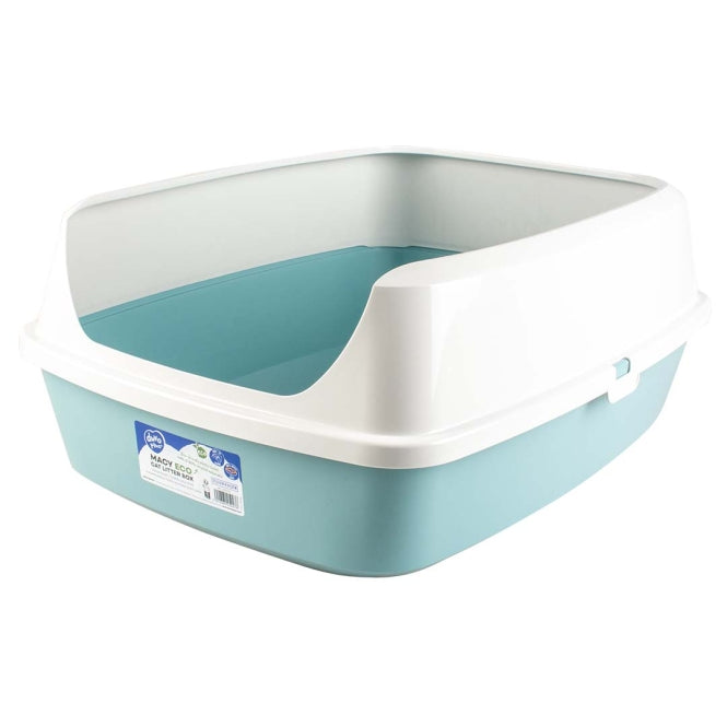 Duvoplus Katzentoilette Macy ECO - weiß/aquarell