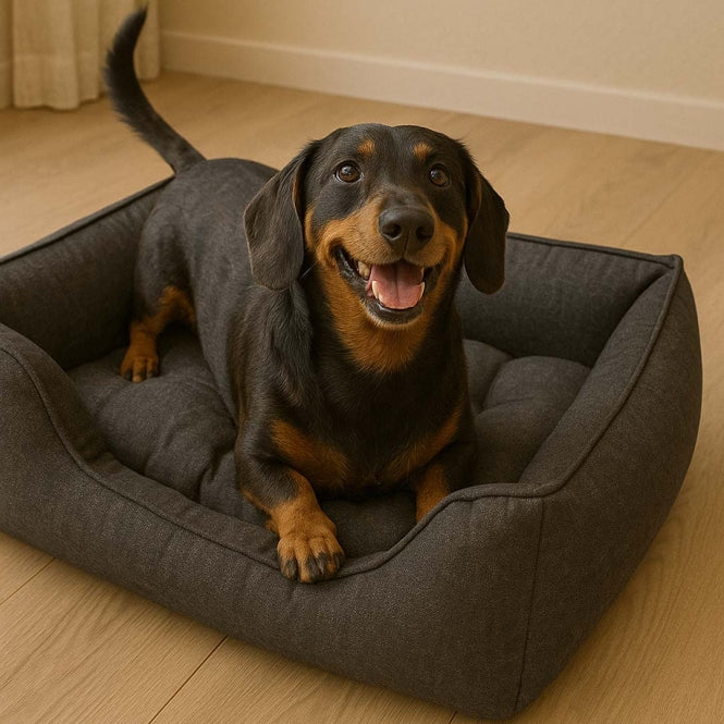 Duvoplus Hundebett Duratex - dunkelgrau
