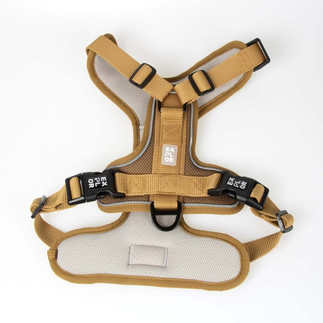 Duvoplus EXPLOR Ultimate Fit No-Pull-Geschirr - honey gold