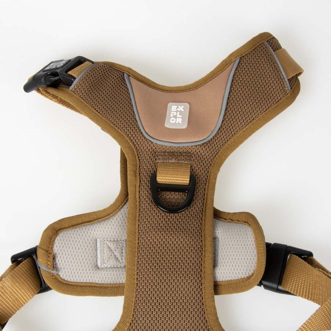 Duvoplus EXPLOR Ultimate Fit No-Pull-Geschirr - honey gold