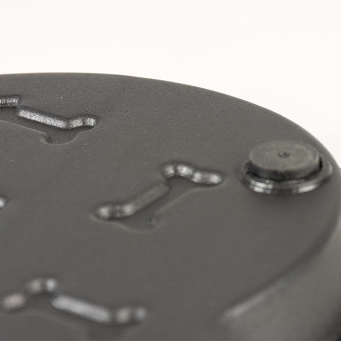 Duvoplus Napfunterlage Knochen ECO - schwarz