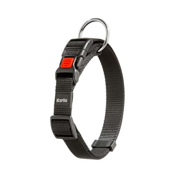 Karlie Art Sportiv Silverplus Halsband - Schwarz