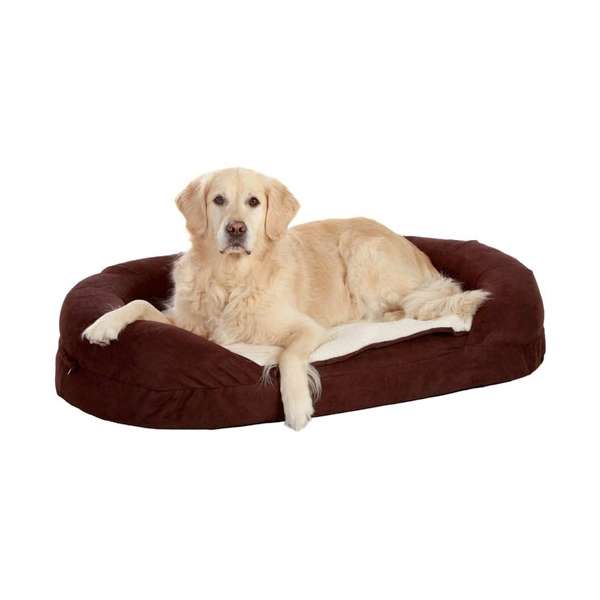 Karlie Ortho Bed - Oval, Braun