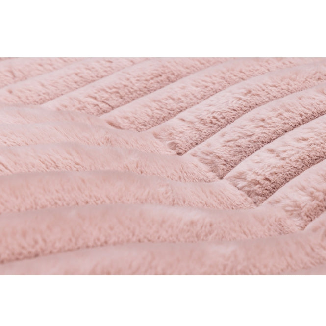 Designed by Lotte Hundebett Reza - rund, rosa