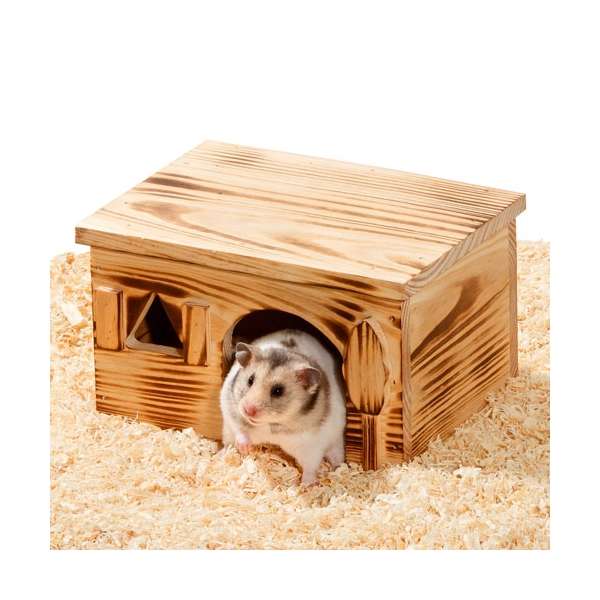 Karlie Nagerhaus Loft aus geflammtem Holz
