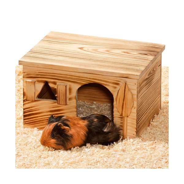 Karlie Nagerhaus Loft aus geflammtem Holz