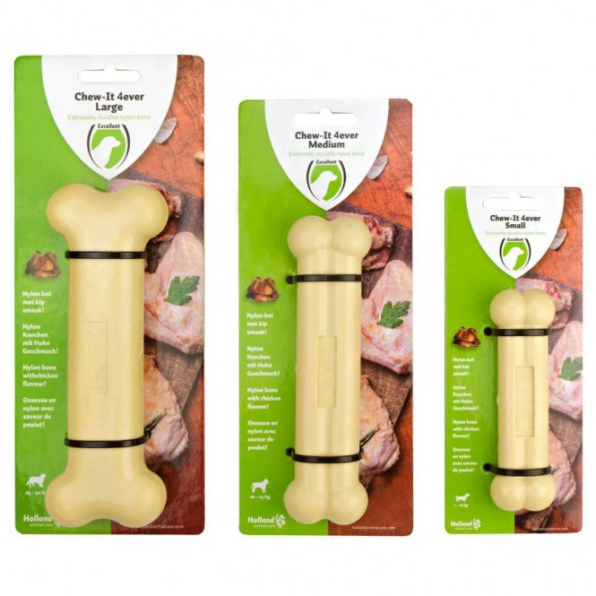 Chew-it 4ever Nylonknochen mit Huhngeschmack
