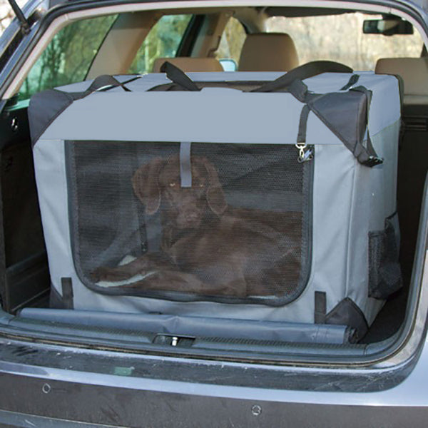 Pet-Star Transport-Hütte, grau