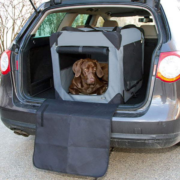 Pet-Star Transport-Hütte, grau