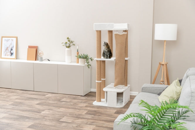 Trixie Kratzbaum Active - Weiß