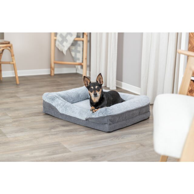 Trixie Vital Bett Lino Soft - grau/hellgrau