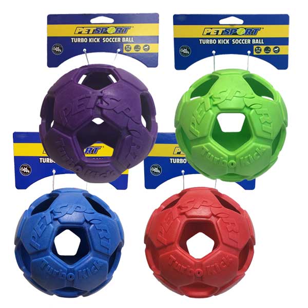 PETSPORT Turbo Kick Soccer Ball - 6,25 cm