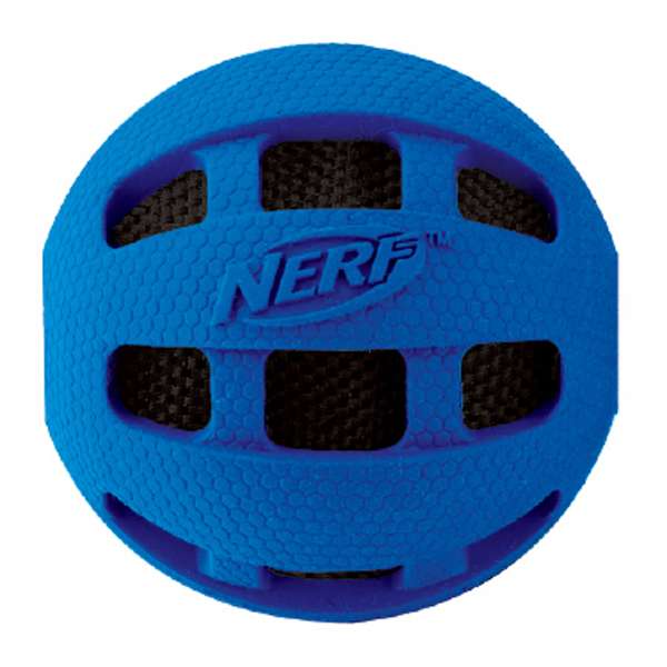 NERF DOG Crunchable Squeak Checker Ball