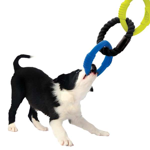NERF DOG 3-Ring Tuff Tug