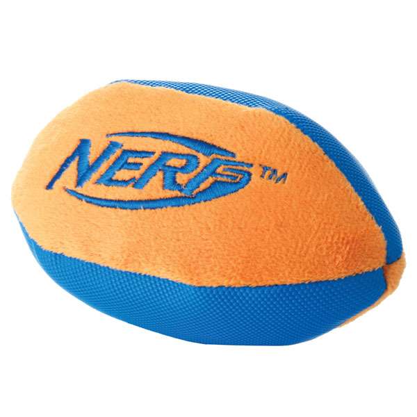 NERF DOG Ultraplush Trackshot Football