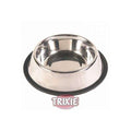 Trixie Edelstahlnapf mit Gummiring
