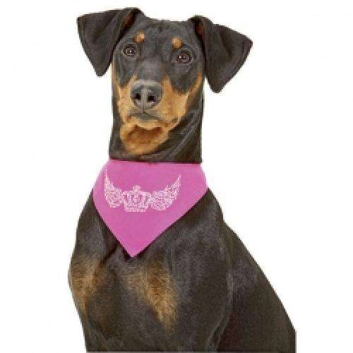Karlie Flamingo Halstuch Krone mit Strass - Pink
