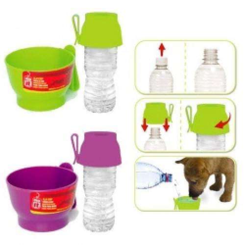 DOGIT Wassertasse mit Flaschenverschluss